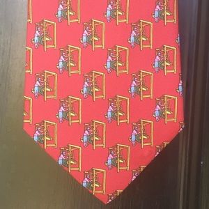 Dormeuil “Weaver at the Loom” Pattern Tie